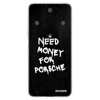 Picasee silikonový průhledný obal pro Honor Magic5 Lite 5G - Black Dollar
