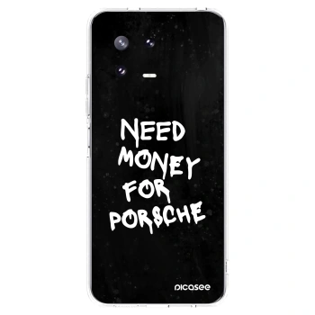 Picasee silikonový průhledný obal pro Xiaomi 13 Pro - Black Dollar