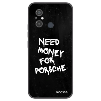 Picasee silikonový černý obal pro Xiaomi Redmi 12C - Black Dollar