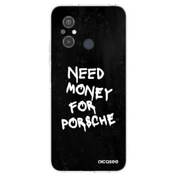 Picasee silikonový průhledný obal pro Xiaomi Redmi 12C - Black Dollar
