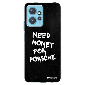 Picasee silikonový průhledný obal pro Xiaomi Redmi Note 12 4G - Black Dollar