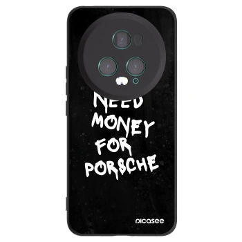 Picasee silikonový černý obal pro Honor Magic5 Pro - Black Dollar