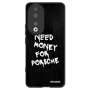 Picasee silikonový černý obal pro Honor 90 5G - Black Dollar