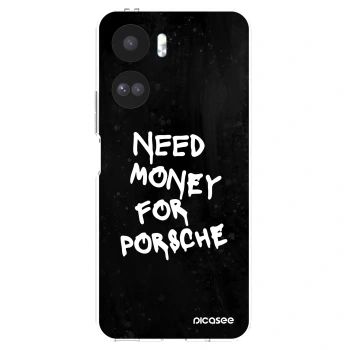 Picasee silikonový průhledný obal pro Honor 90 Lite 5G - Black Dollar