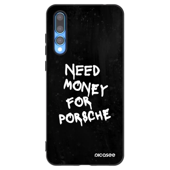 Picasee silikonový černý obal pro Huawei P20 Pro - Black Dollar