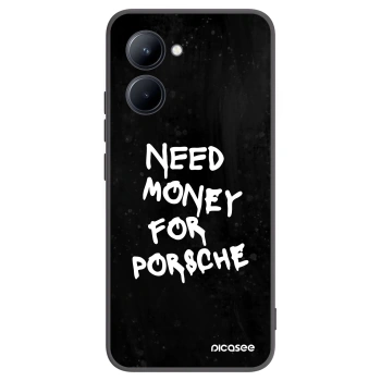Picasee silikonový černý obal pro Realme C33 (2023) - Black Dollar