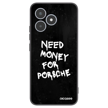 Picasee silikonový černý obal pro Realme C53 - Black Dollar