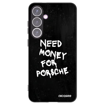 Picasee silikonový černý obal pro Samsung Galaxy S24+ S926B 5G - Black Dollar