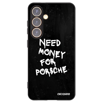Picasee silikonový černý obal pro Samsung Galaxy S24 S921B 5G - Black Dollar