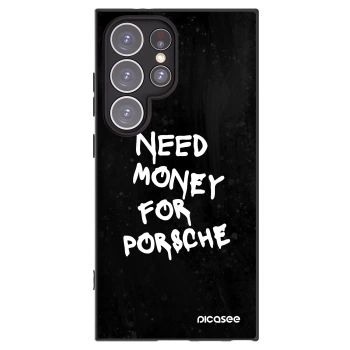 Picasee silikonový černý obal pro Samsung Galaxy S24 Ultra S928B 5G - Black Dollar