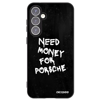Picasee silikonový černý obal pro Samsung Galaxy S23 FE S711B - Black Dollar