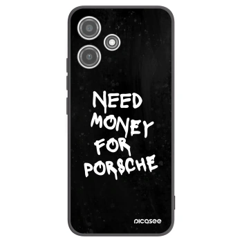 Picasee silikonový černý obal pro Xiaomi Redmi 12 5G - Black Dollar
