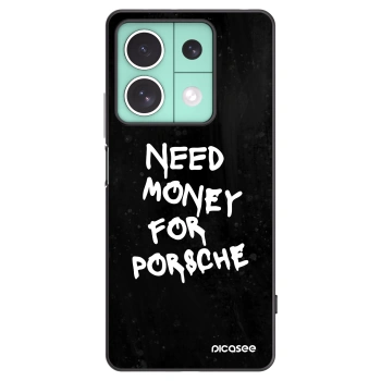 Picasee silikonový černý obal pro Xiaomi Redmi Note 13 5G - Black Dollar