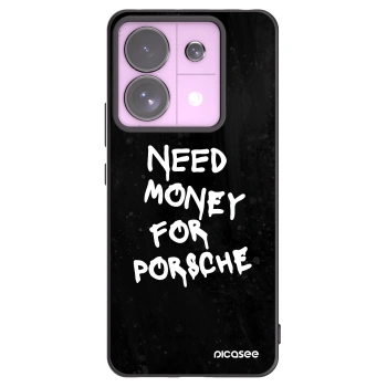 Picasee silikonový černý obal pro Xiaomi Redmi Note 13 Pro 5G - Black Dollar