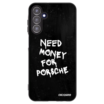 Picasee silikonový černý obal pro Samsung Galaxy A15 A155F 4G - Black Dollar