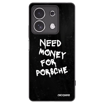 Picasee silikonový černý obal pro Xiaomi Redmi Note 13 4G - Black Dollar