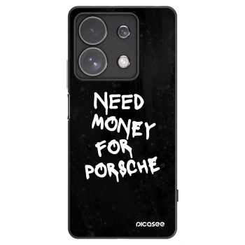 Picasee silikonový černý obal pro Xiaomi Redmi Note 13 Pro 4G - Black Dollar