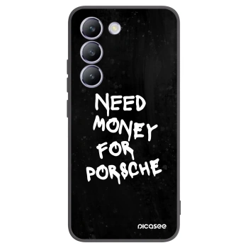Picasee silikonový černý obal pro Vivo V40 SE 5G - Black Dollar