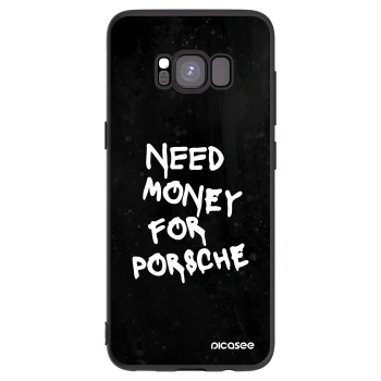 Picasee silikonový černý obal pro Samsung Galaxy S8 G950F - Black Dollar