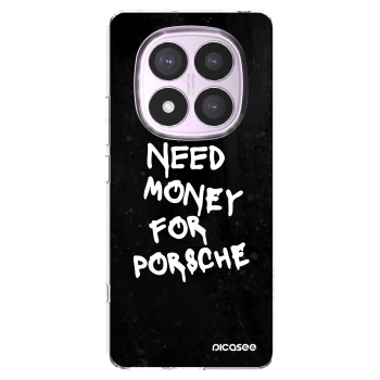 Picasee silikonový průhledný obal pro Xiaomi Redmi Note 14 Pro 5G - Black Dollar