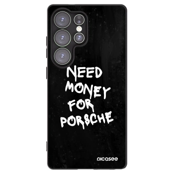 Picasee silikonový černý obal pro Samsung Galaxy S25 Ultra 5G - Black Dollar