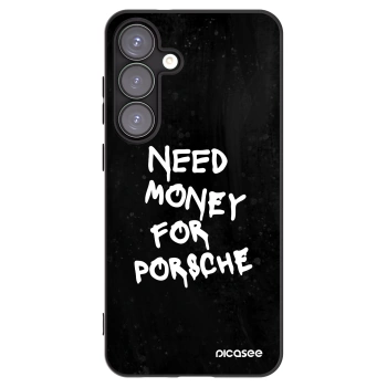 Picasee silikonový černý obal pro Samsung Galaxy S25+ 5G - Black Dollar