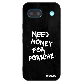 Picasee silikonový černý obal pro Google Pixel 8a - Black Dollar