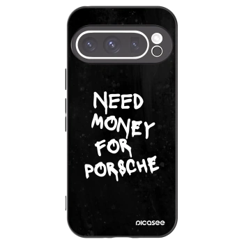 Picasee silikonový černý obal pro Google Pixel 9 Pro - Black Dollar