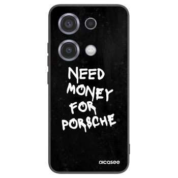 Picasee silikonový černý obal pro Xiaomi Redmi Note 14S - Black Dollar