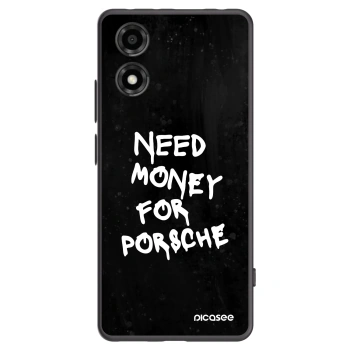 Picasee silikonový černý obal pro Motorola Moto E14 - Black Dollar