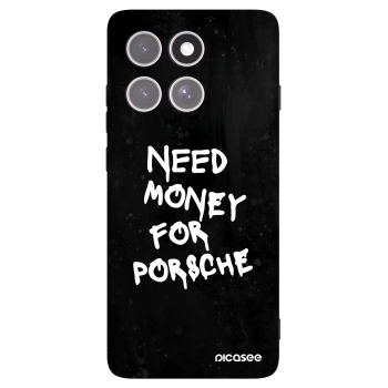 Picasee silikonový černý obal pro Motorola Edge 60 Pro - Black Dollar
