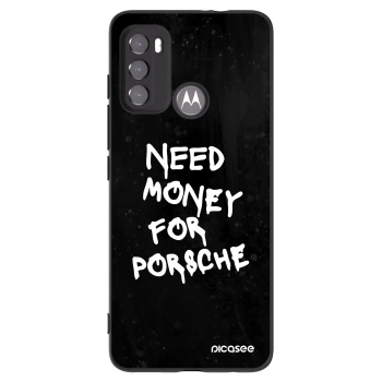 Picasee silikonový černý obal pro Motorola Edge 60 5G - Black Dollar