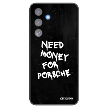 Picasee silikonový černý obal pro Samsung Galaxy S25 FE 5G - Black Dollar