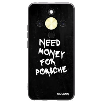 Picasee silikonový černý obal pro Honor Magic8 Lite 5G - Black Dollar