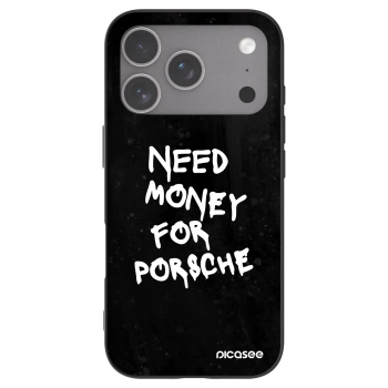 Picasee silikonový černý obal pro Apple iPhone 18 Pro - Black Dollar