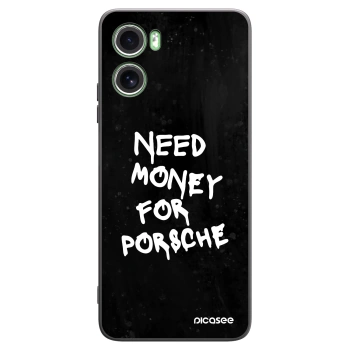 Picasee silikonový černý obal pro Motorola Moto G06 - Black Dollar