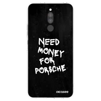 Picasee silikonový průhledný obal pro Xiaomi Redmi 8 - Black Dollar