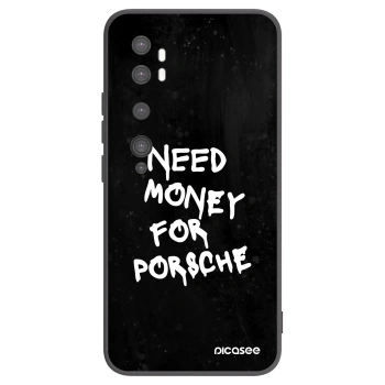 Picasee silikonový černý obal pro Xiaomi Mi Note 10 (Pro) - Black Dollar