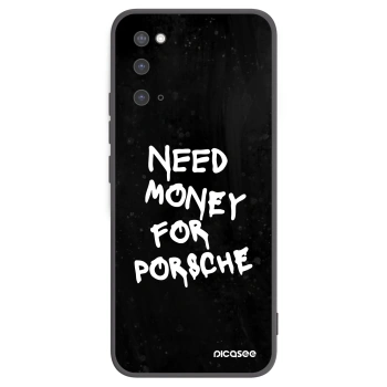 Picasee silikonový černý obal pro Samsung Galaxy S20 G980F - Black Dollar