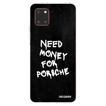 Picasee silikonový průhledný obal pro Samsung Galaxy Note 10 Lite N770F - Black Dollar