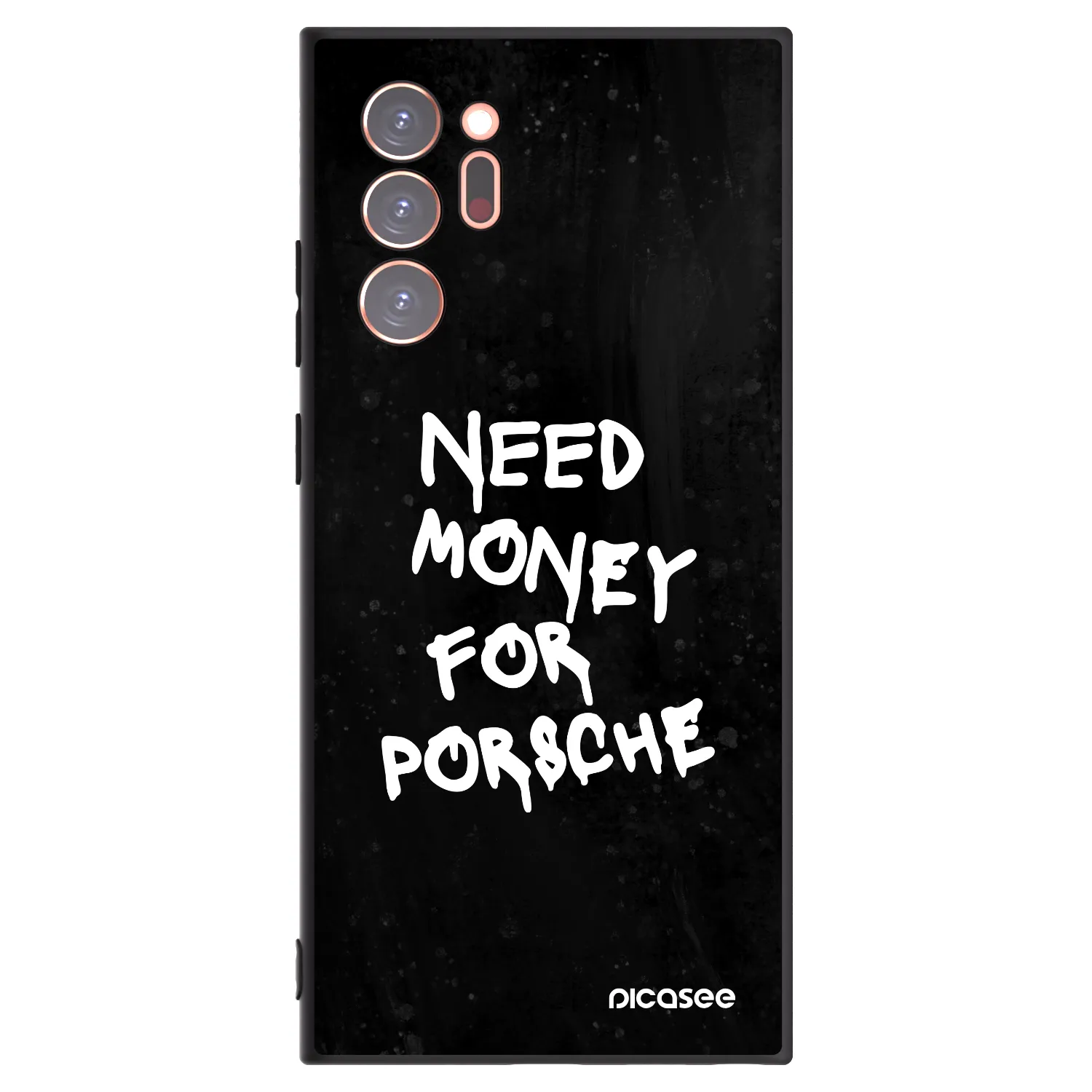 Picasee silikonový černý obal pro Samsung Galaxy Note 20 Ultra - Black Dollar