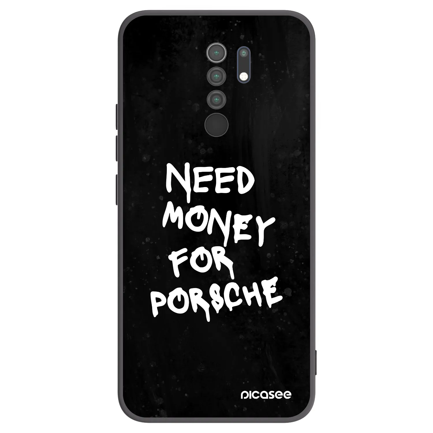 Picasee silikonový černý obal pro Xiaomi Redmi 9 - Black Dollar