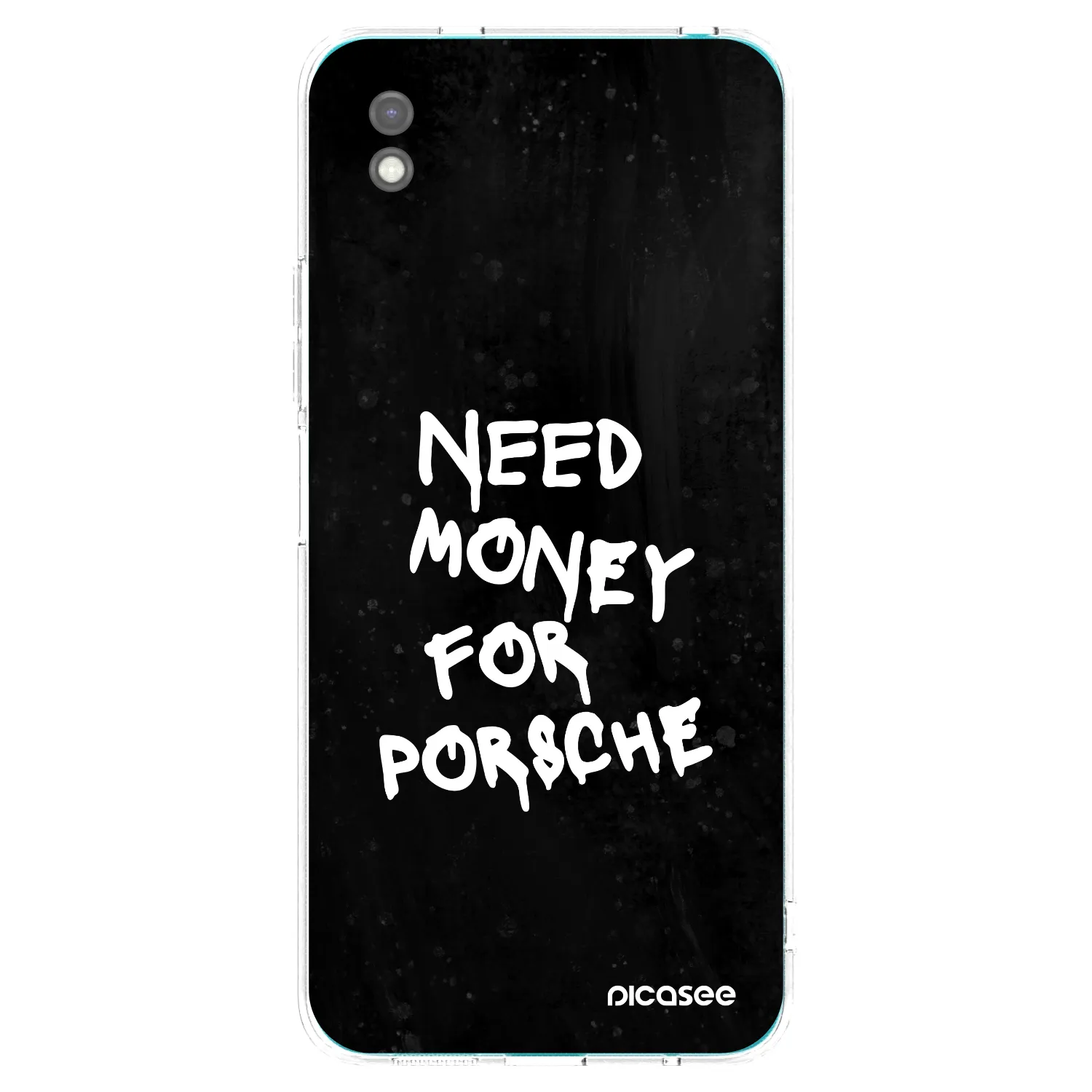 Picasee silikonový černý obal pro Xiaomi Redmi 9A - Black Dollar