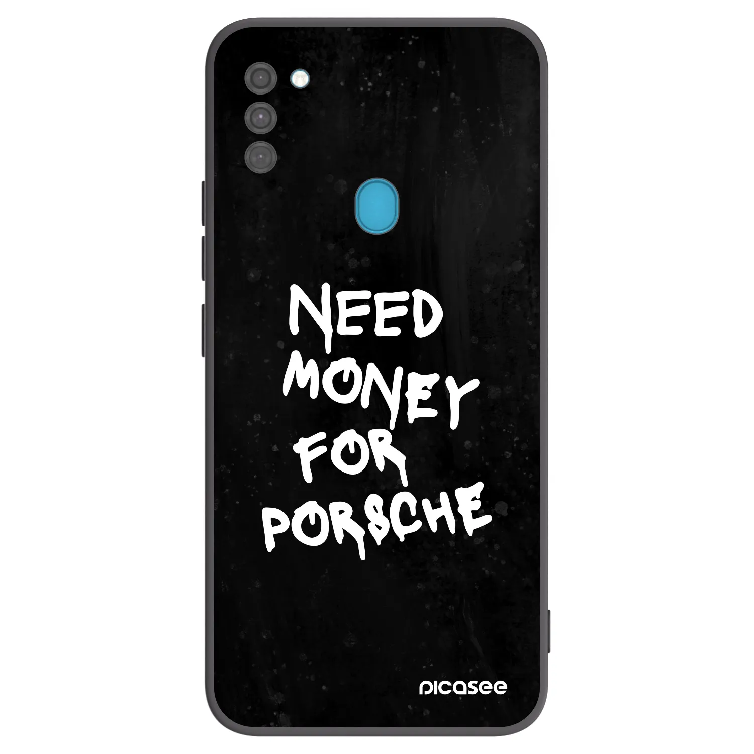 Picasee silikonový černý obal pro Samsung Galaxy M11 - Black Dollar
