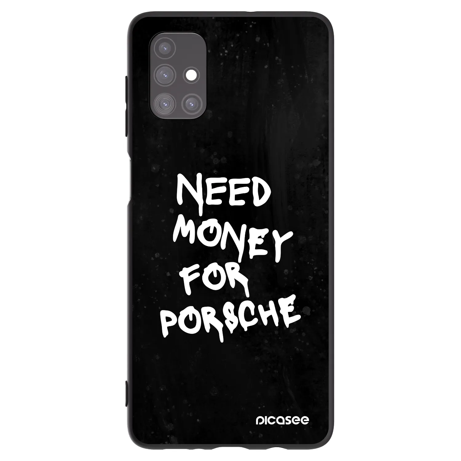 Picasee silikonový černý obal pro Samsung Galaxy M51 M515F - Black Dollar