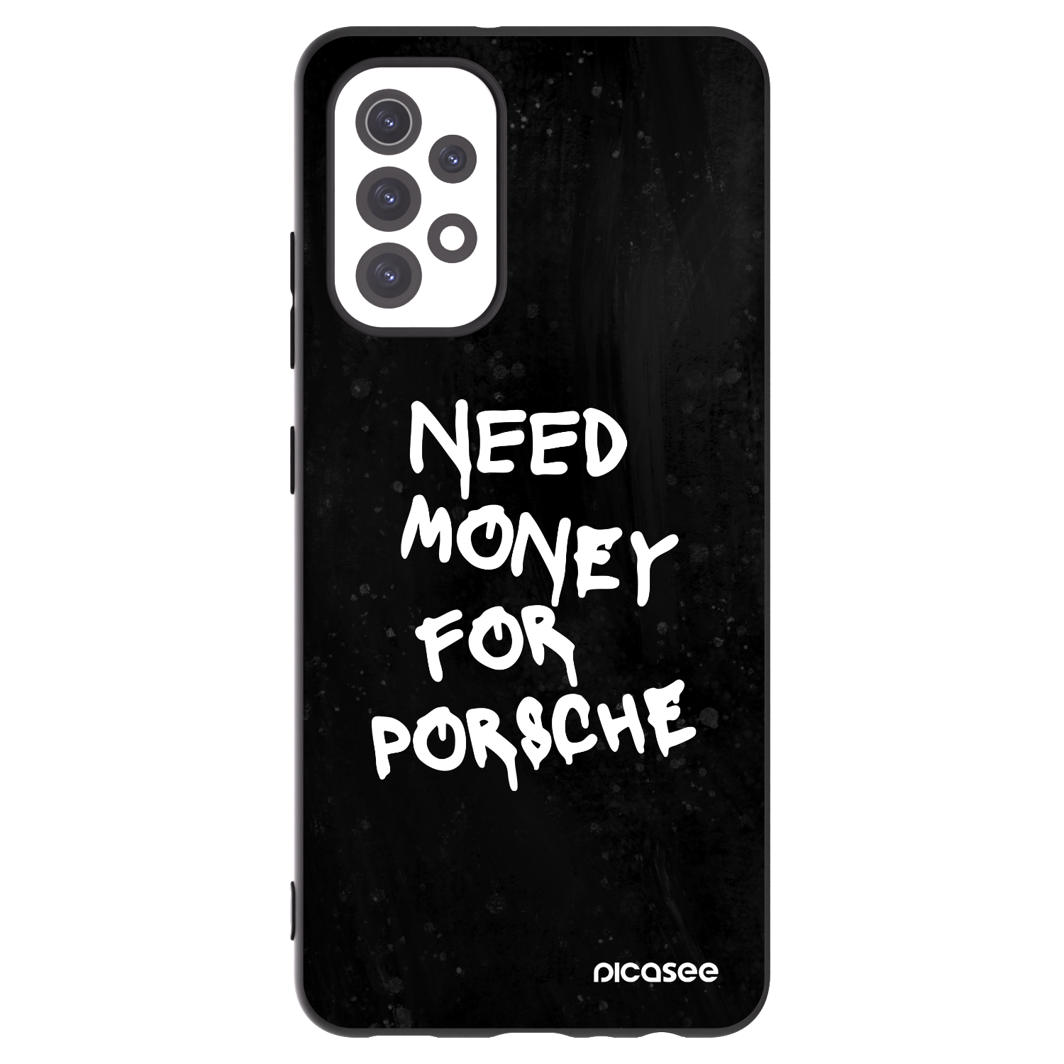 Picasee silikonový černý obal pro Samsung Galaxy A32 5G A326B - Black Dollar