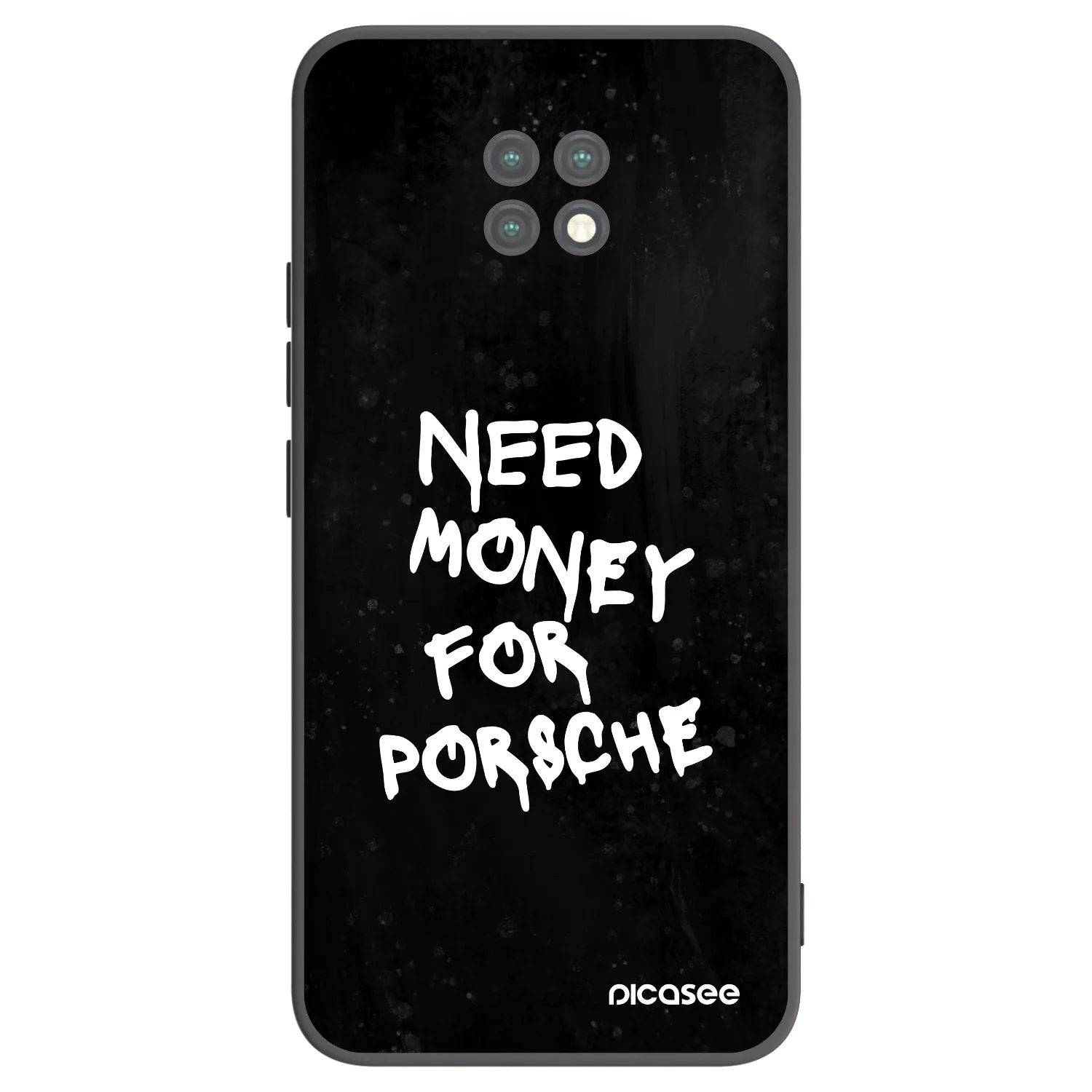 Picasee silikonový černý obal pro Xiaomi Redmi Note 9T - Black Dollar
