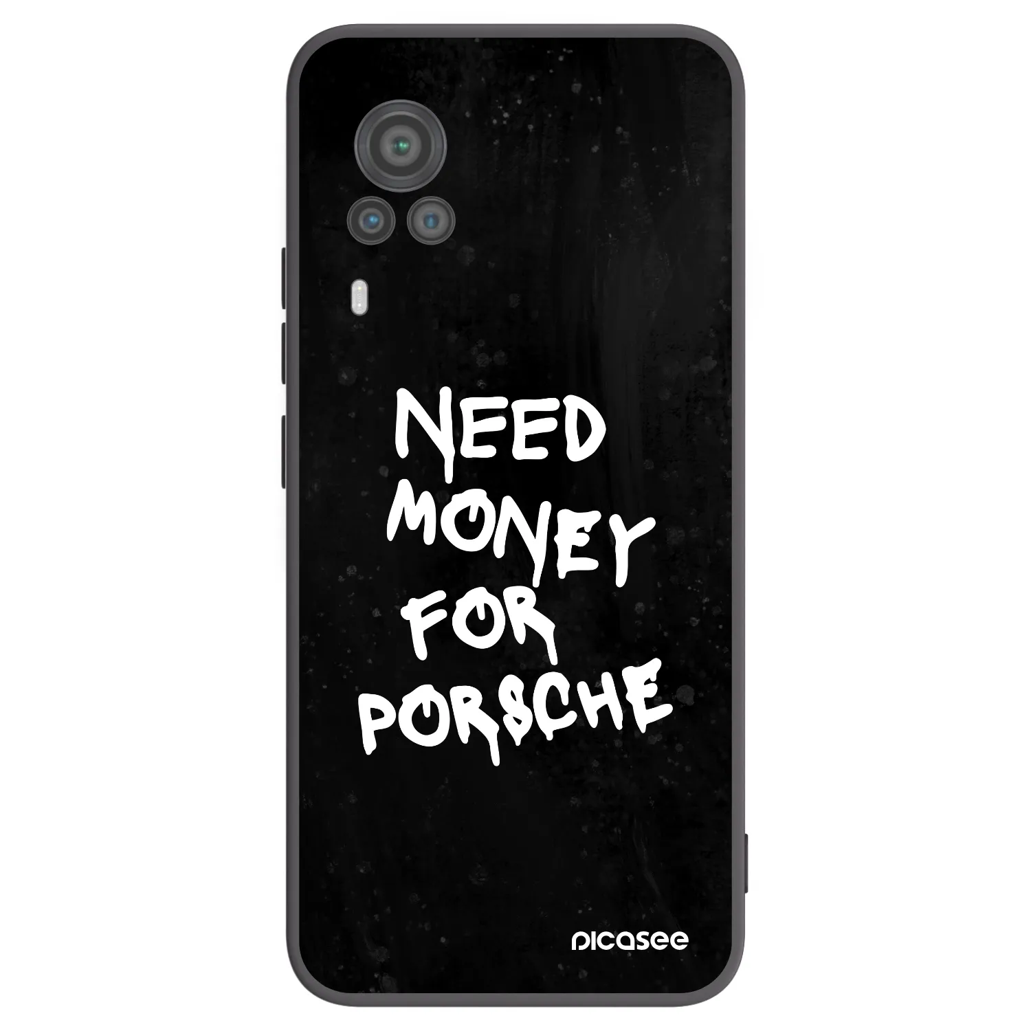 Picasee silikonový černý obal pro Vivo X60 Pro 5G - Black Dollar