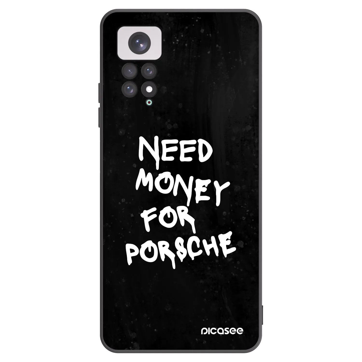 Picasee silikonový černý obal pro Xiaomi Redmi Note 11 - Black Dollar