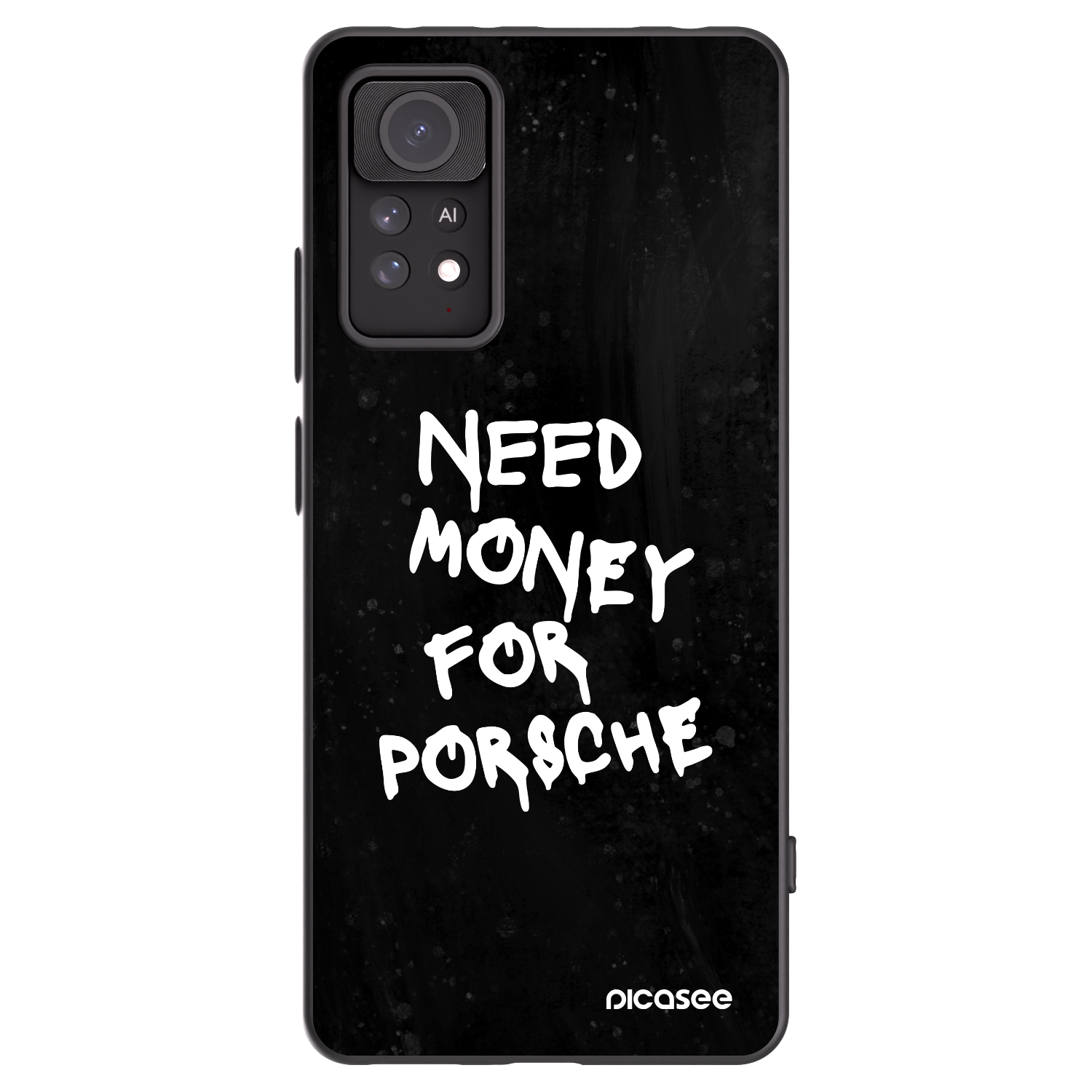 Picasee silikonový černý obal pro Xiaomi Redmi Note 11 Pro - Black Dollar